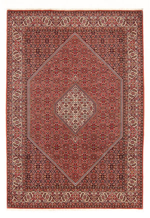 Alfombra persa - Bidjar - 290 x 202 cm - rojo