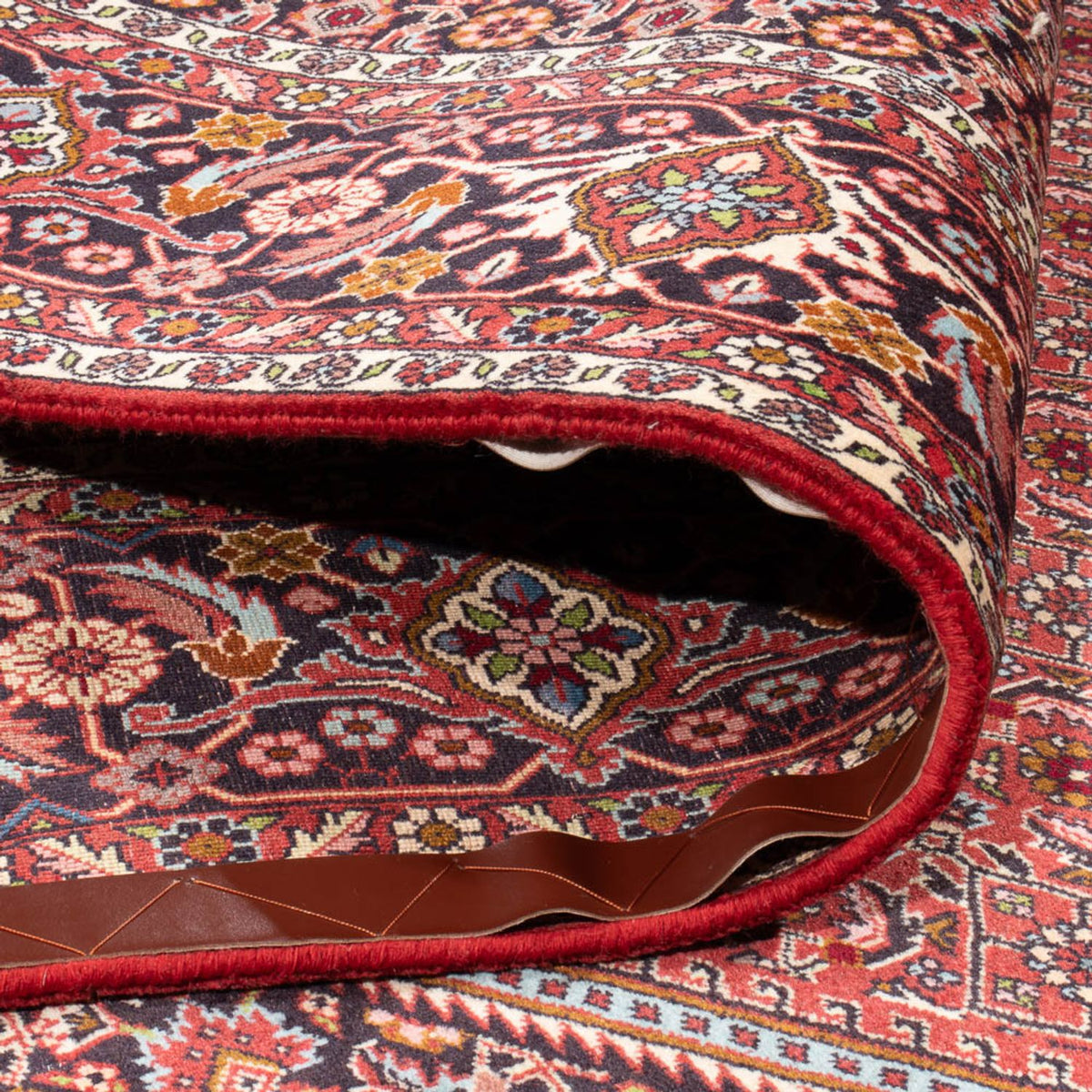 Alfombra persa - Bidjar - 310 x 203 cm - rojo