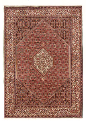 Alfombra persa - Bidjar - 292 x 200 cm - rojo