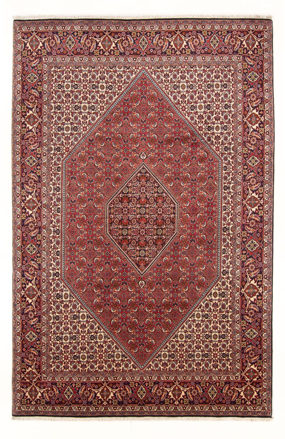 Alfombra persa - Bidjar - 301 x 200 cm - rojo