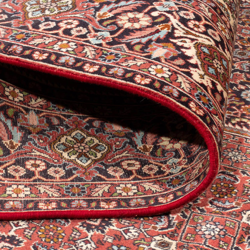 Alfombra persa - Bidjar - 307 x 203 cm - rojo