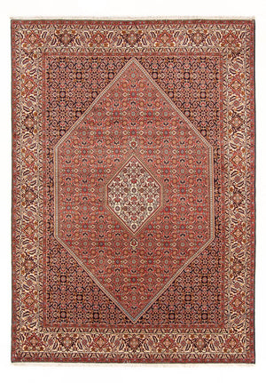 Alfombra persa - Bidjar - 293 x 197 cm - rojo