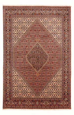 Alfombra persa - Bidjar - 300 x 197 cm - rojo