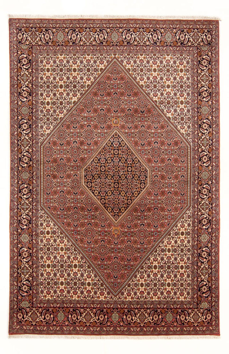 Alfombra persa - Bidjar - 300 x 197 cm - rojo