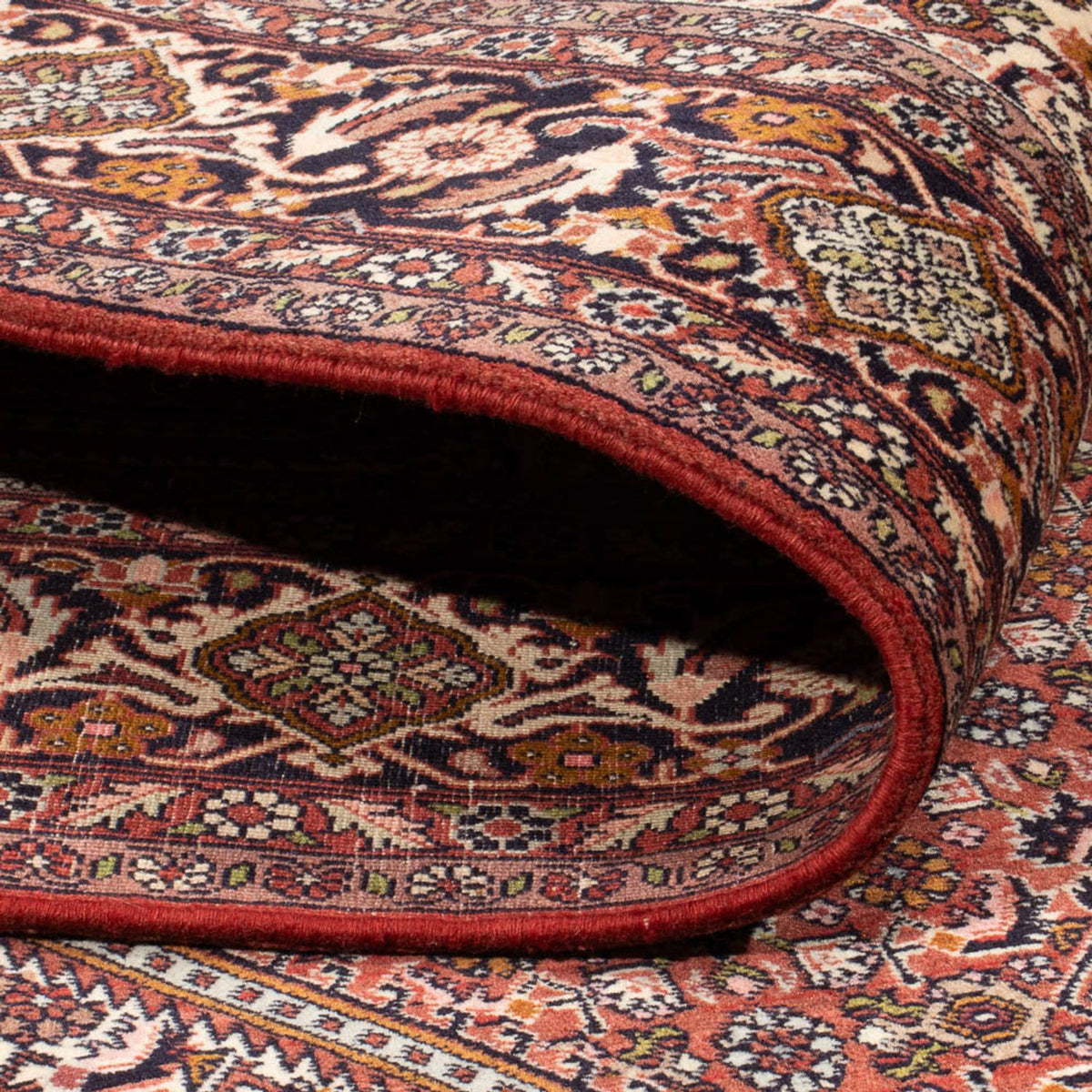 Alfombra persa - Bidjar - 300 x 197 cm - rojo