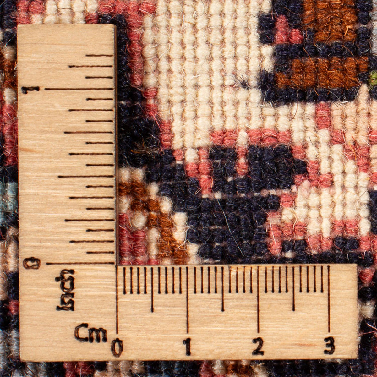 Alfombra persa - Bidjar - 295 x 197 cm - azul oscuro