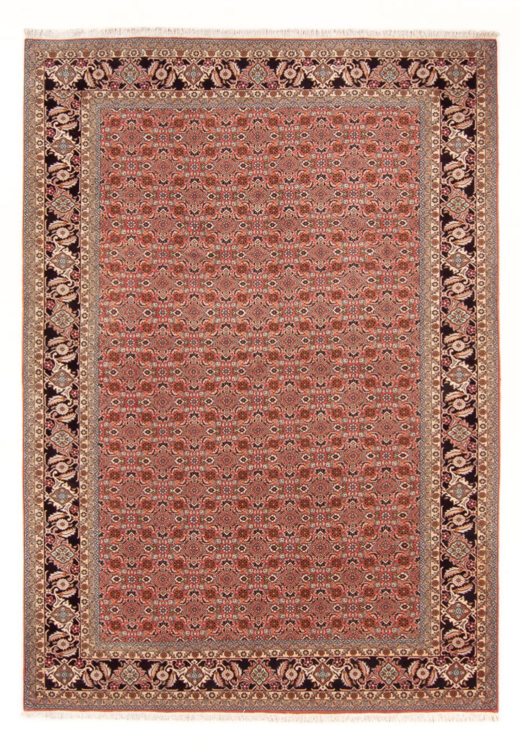 Alfombra persa - Bidjar - 288 x 202 cm - rojo