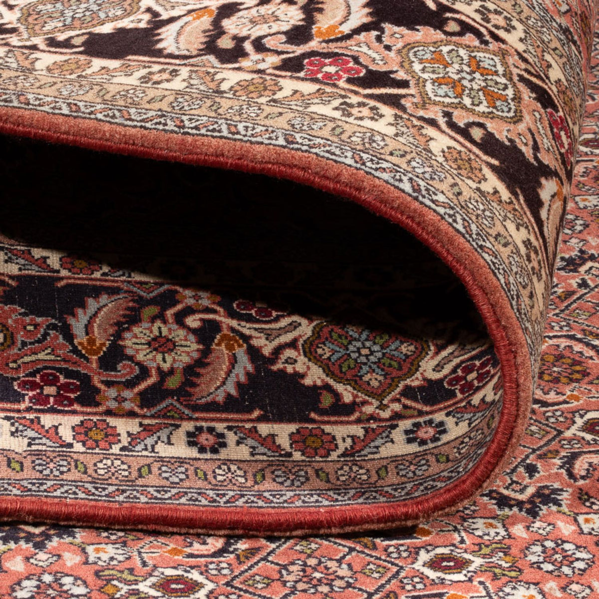 Alfombra persa - Bidjar - 288 x 202 cm - rojo