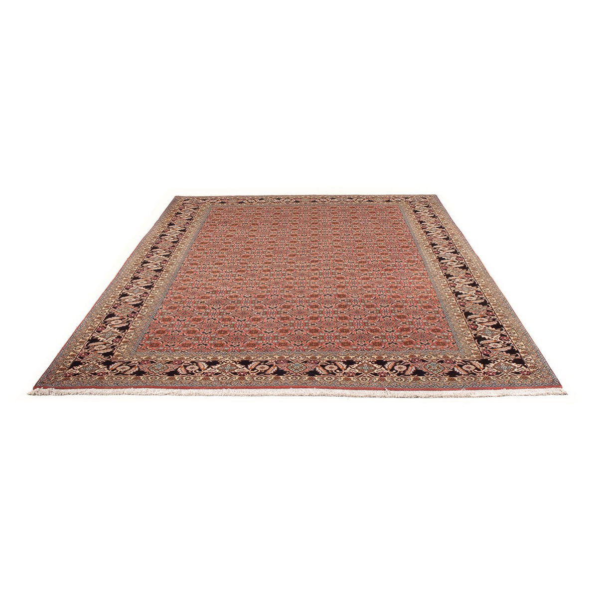Alfombra persa - Bidjar - 288 x 202 cm - rojo