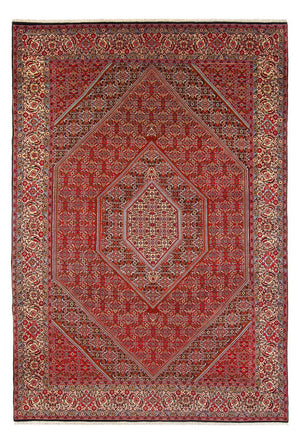 Alfombra persa - Bidjar - 341 x 248 cm - rojo