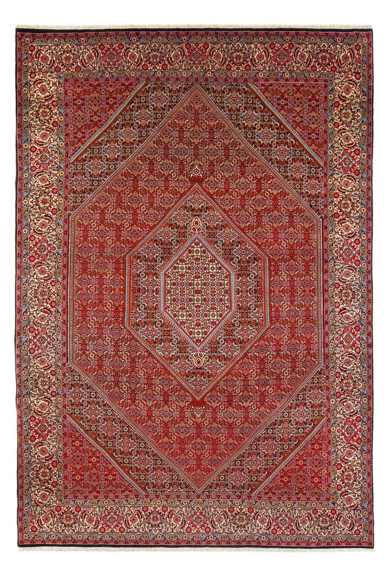 Alfombra persa - Bidjar - 341 x 248 cm - rojo