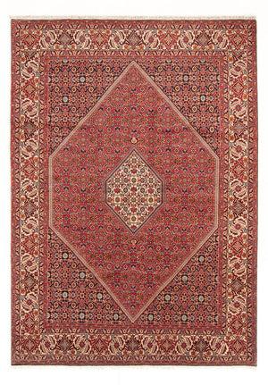 Alfombra persa - Bidjar - 293 x 206 cm - rojo
