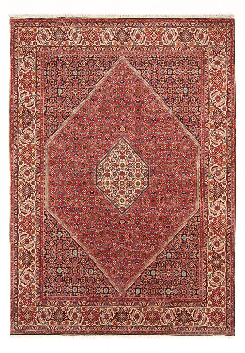 Alfombra persa - Bidjar - 293 x 206 cm - rojo