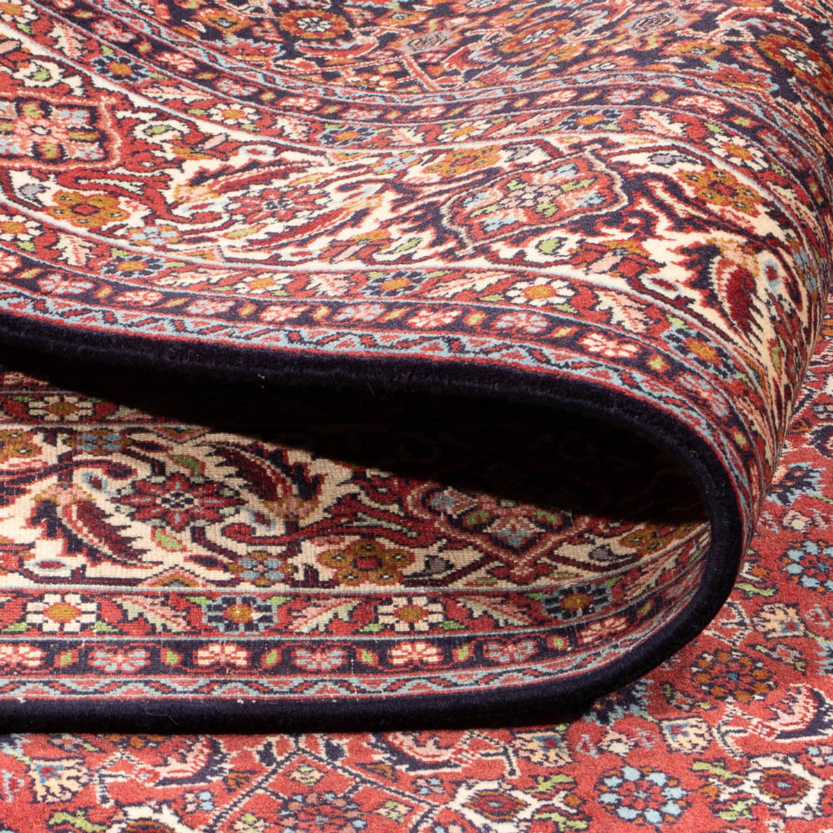 Alfombra persa - Bidjar - 303 x 200 cm - rojo