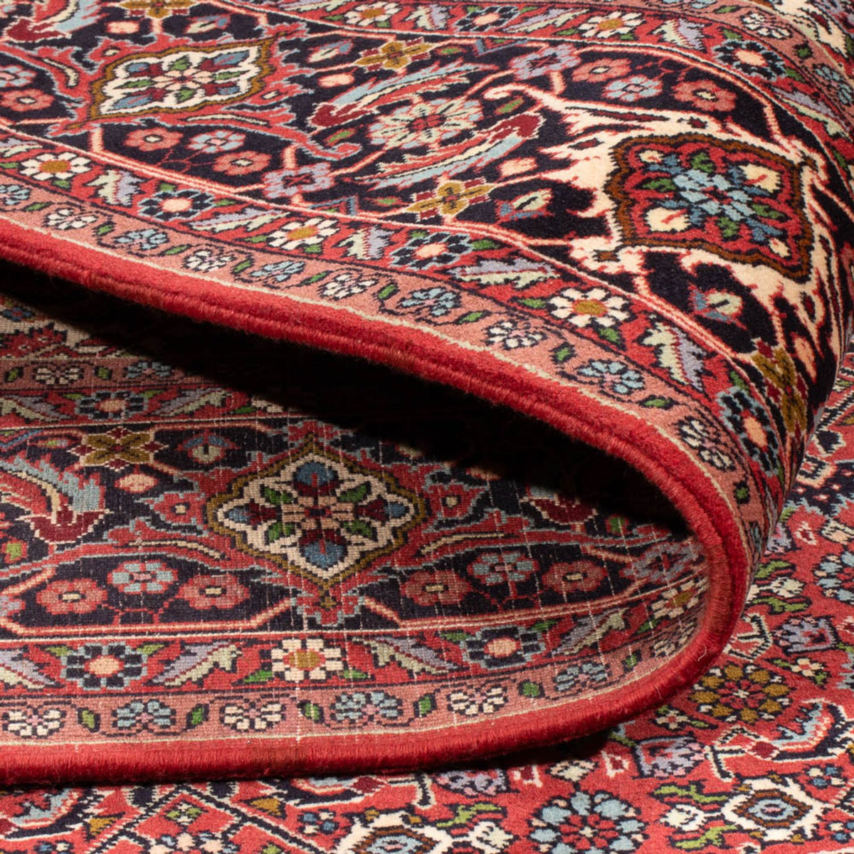 Alfombra persa - Bidjar - 307 x 200 cm - rojo