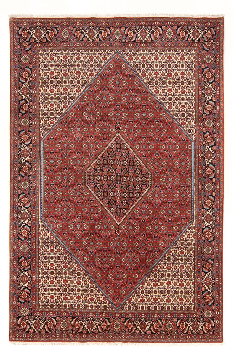 Alfombra persa - Bidjar - 310 x 200 cm - rojo