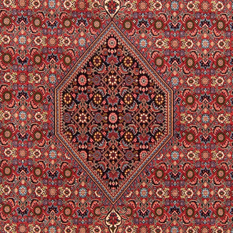 Alfombra persa - Bidjar - 302 x 199 cm - rojo