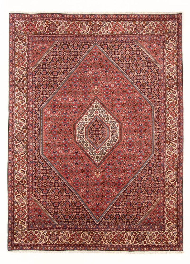 Alfombra persa - Bidjar - 290 x 204 cm - rojo