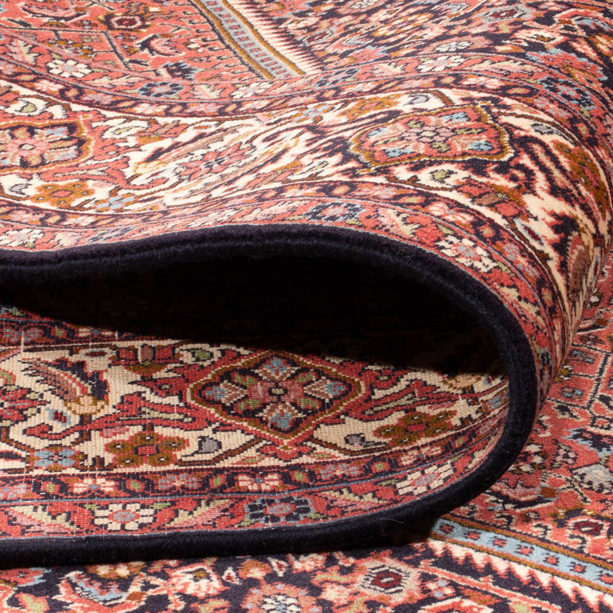 Alfombra persa - Bidjar - 290 x 204 cm - rojo