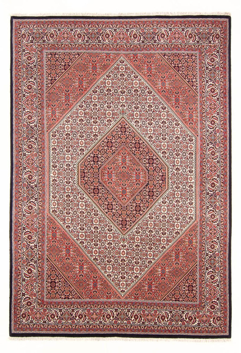 Alfombra persa - Bidjar - 294 x 202 cm - rojo
