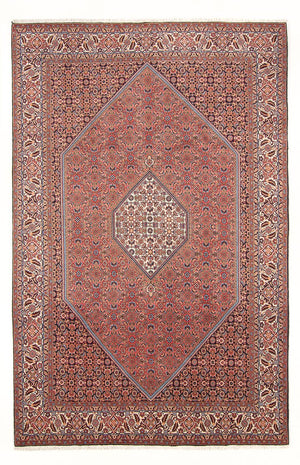 Alfombra persa - Bidjar - 303 x 200 cm - rojo
