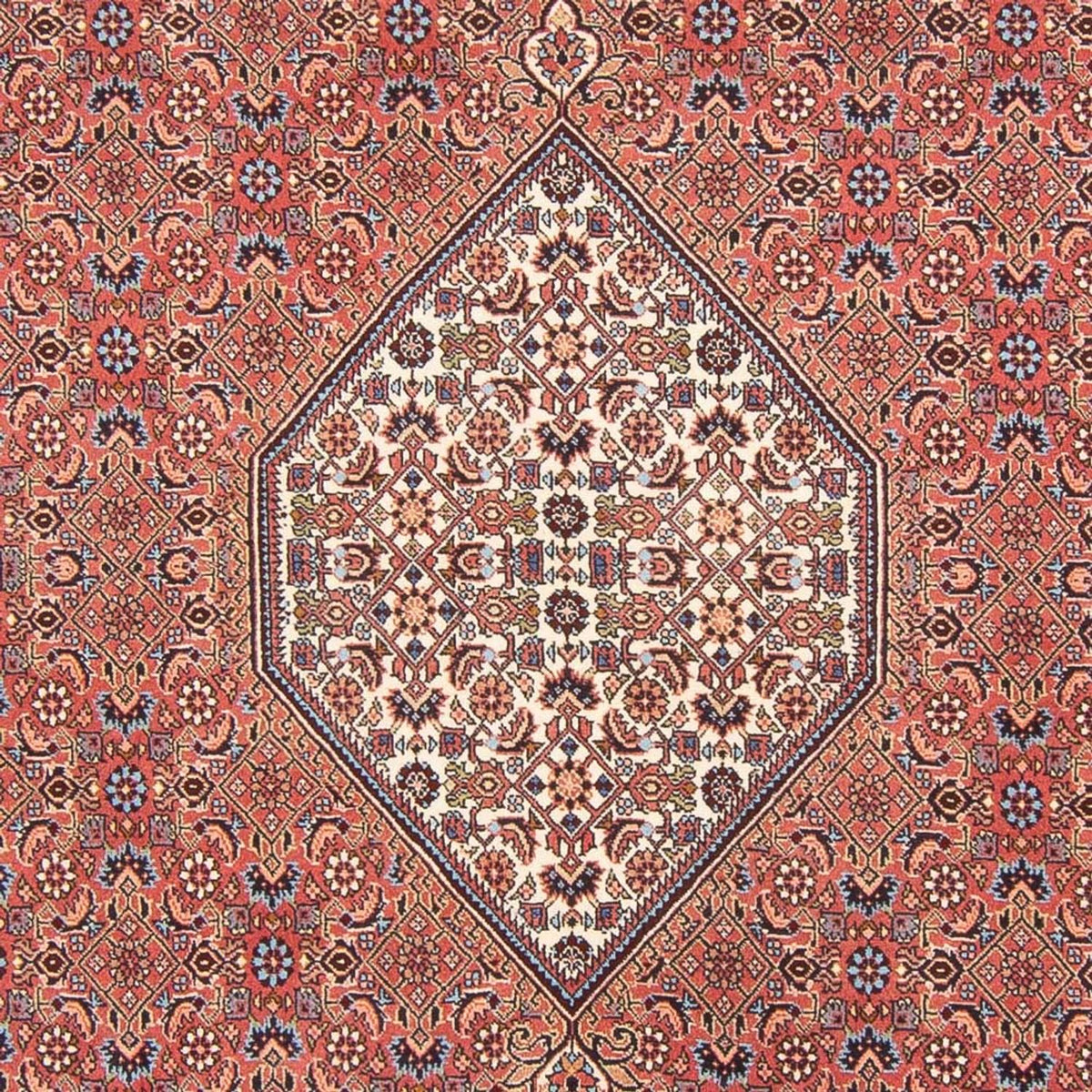 Alfombra persa - Bidjar - 303 x 200 cm - rojo