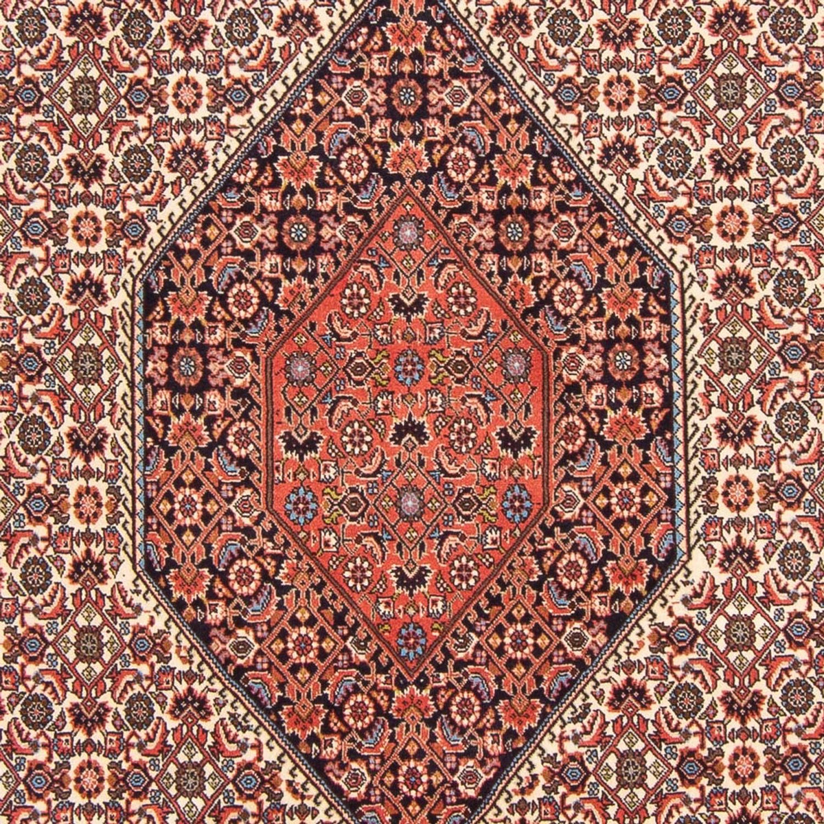Alfombra persa - Bidjar - 303 x 200 cm - rojo