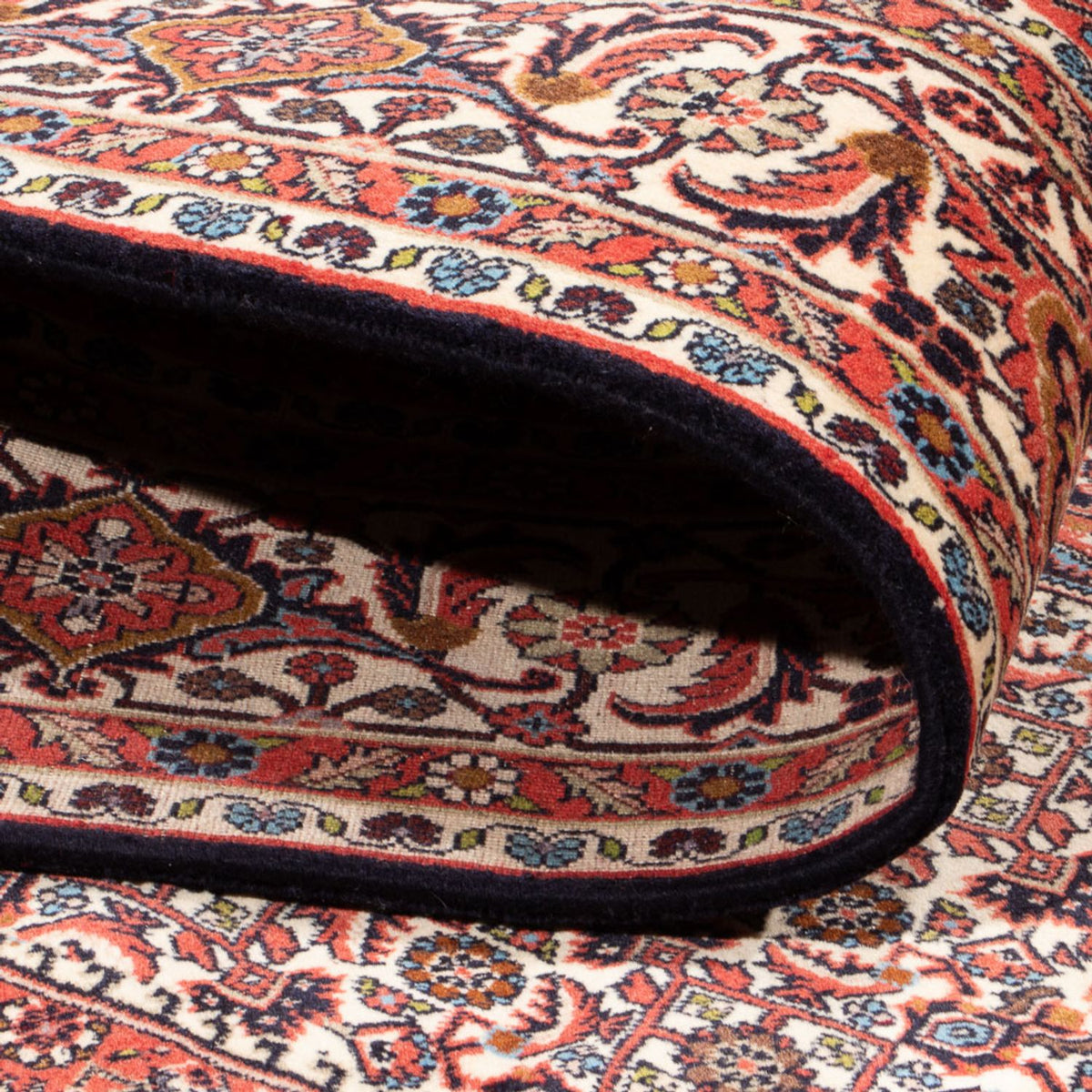 Alfombra persa - Bidjar - 303 x 200 cm - rojo