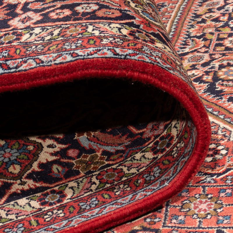 Alfombra persa - Bidjar - 348 x 250 cm - rojo oscuro