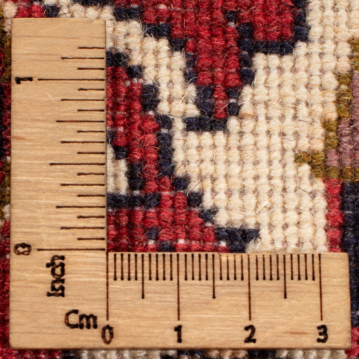 Alfombra persa - Bidjar - 294 x 253 cm - rojo oscuro