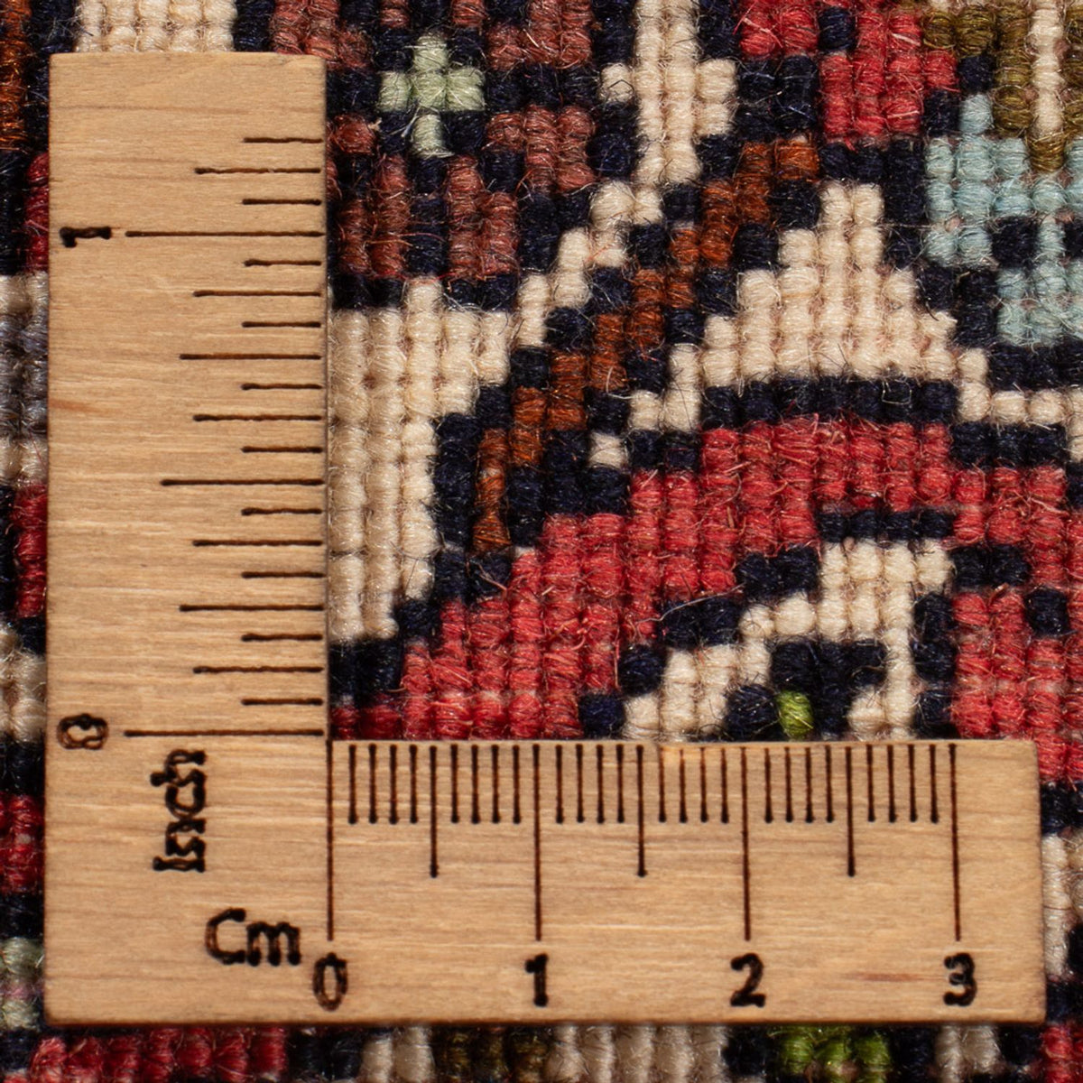 Alfombra persa - Bidjar - 314 x 255 cm - rojo oscuro