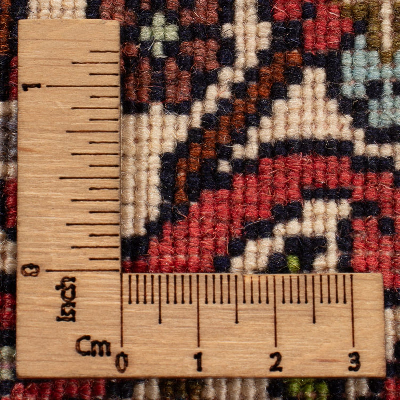 Alfombra persa - Bidjar - 314 x 255 cm - rojo oscuro