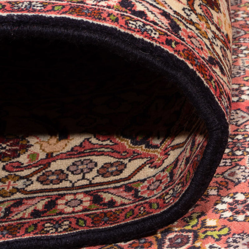 Alfombra persa - Bidjar - 342 x 250 cm - rojo oscuro