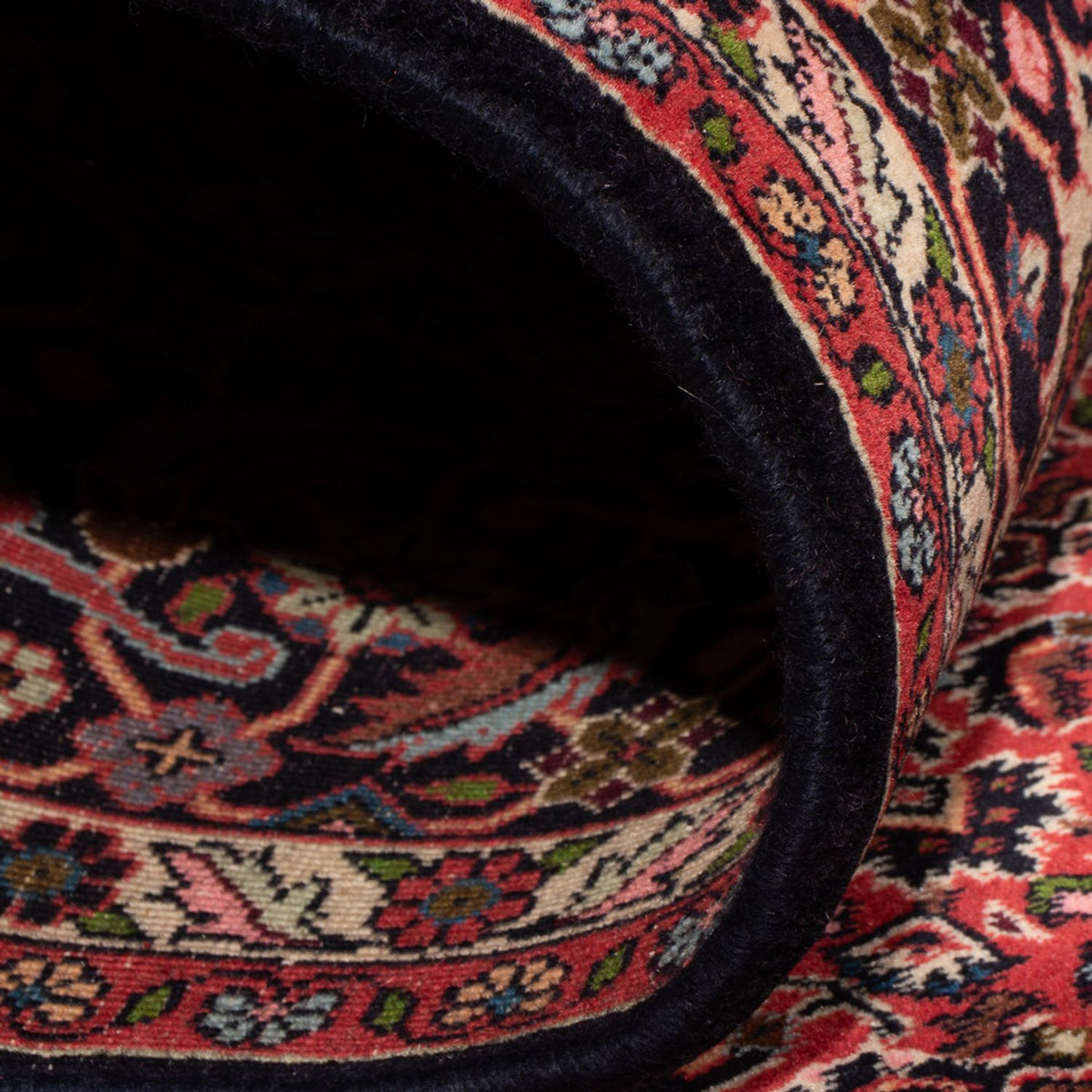 Alfombra persa - Bidjar - 347 x 247 cm - rojo