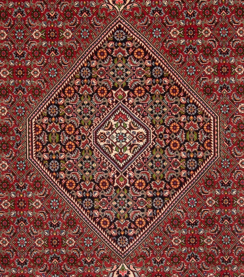 Alfombra persa - Bidjar - 352 x 248 cm - rojo oscuro
