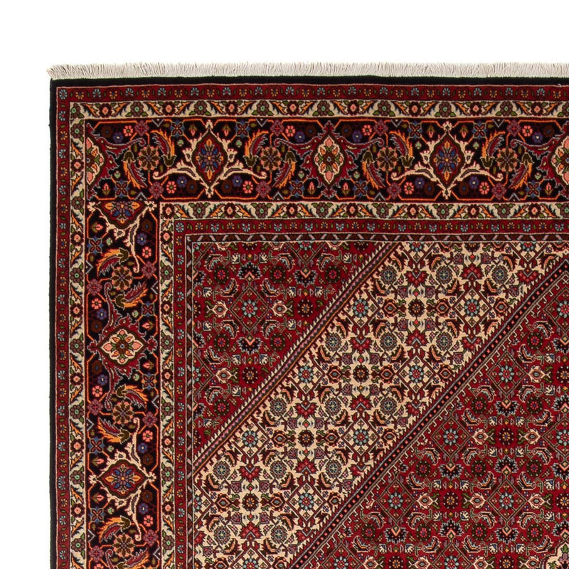 Alfombra persa - Bidjar - 352 x 248 cm - rojo oscuro