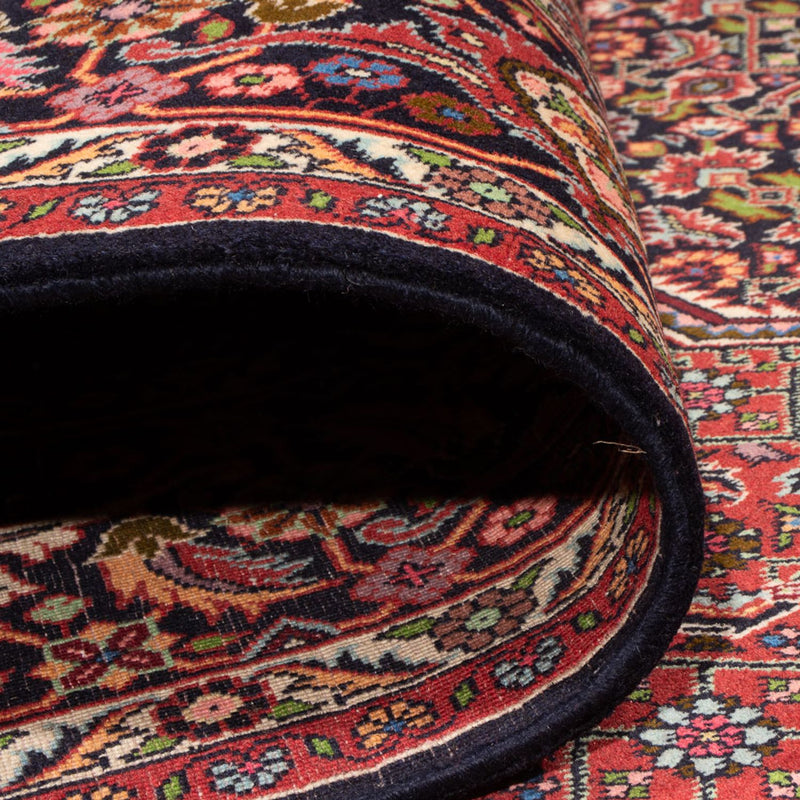 Alfombra persa - Bidjar - 352 x 248 cm - rojo oscuro