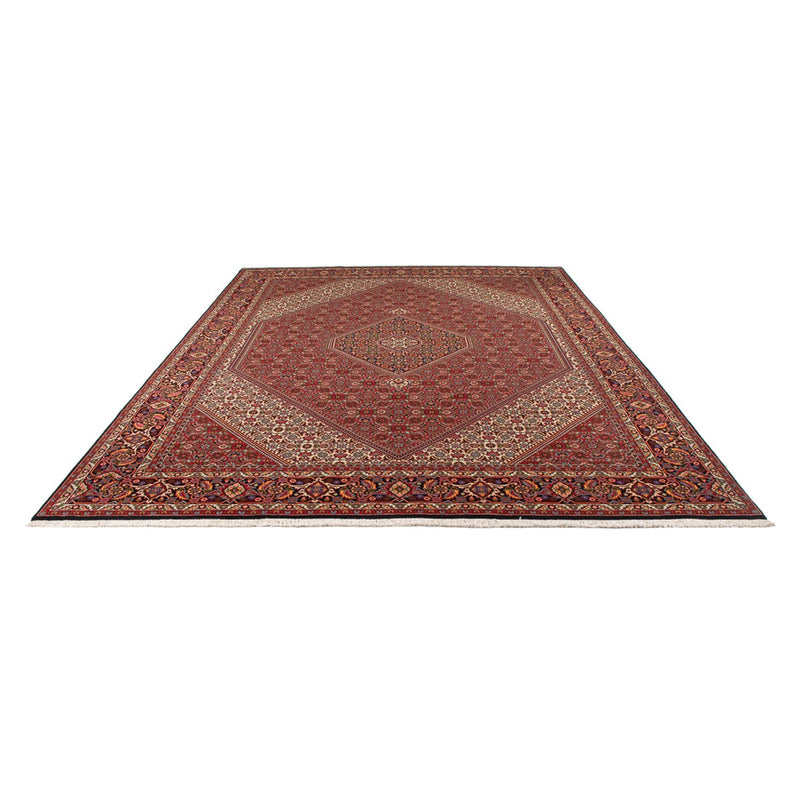 Alfombra persa - Bidjar - 352 x 248 cm - rojo oscuro