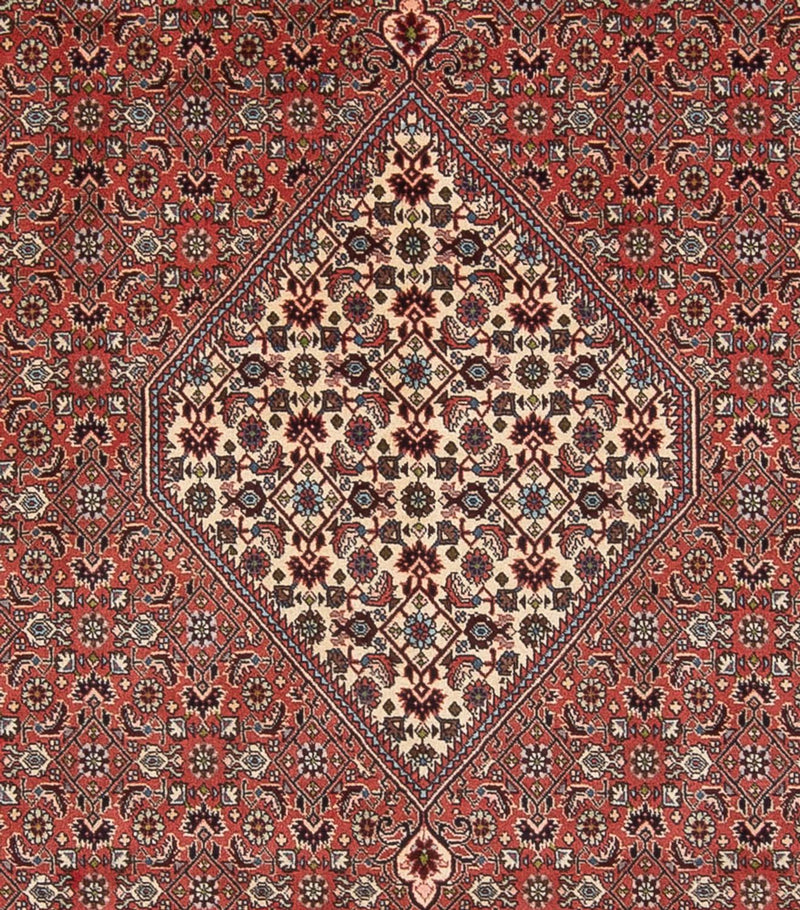 Alfombra persa - Bidjar - 334 x 248 cm - rojo claro