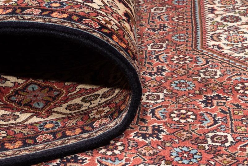Alfombra persa - Bidjar - 350 x 247 cm - rojo oscuro