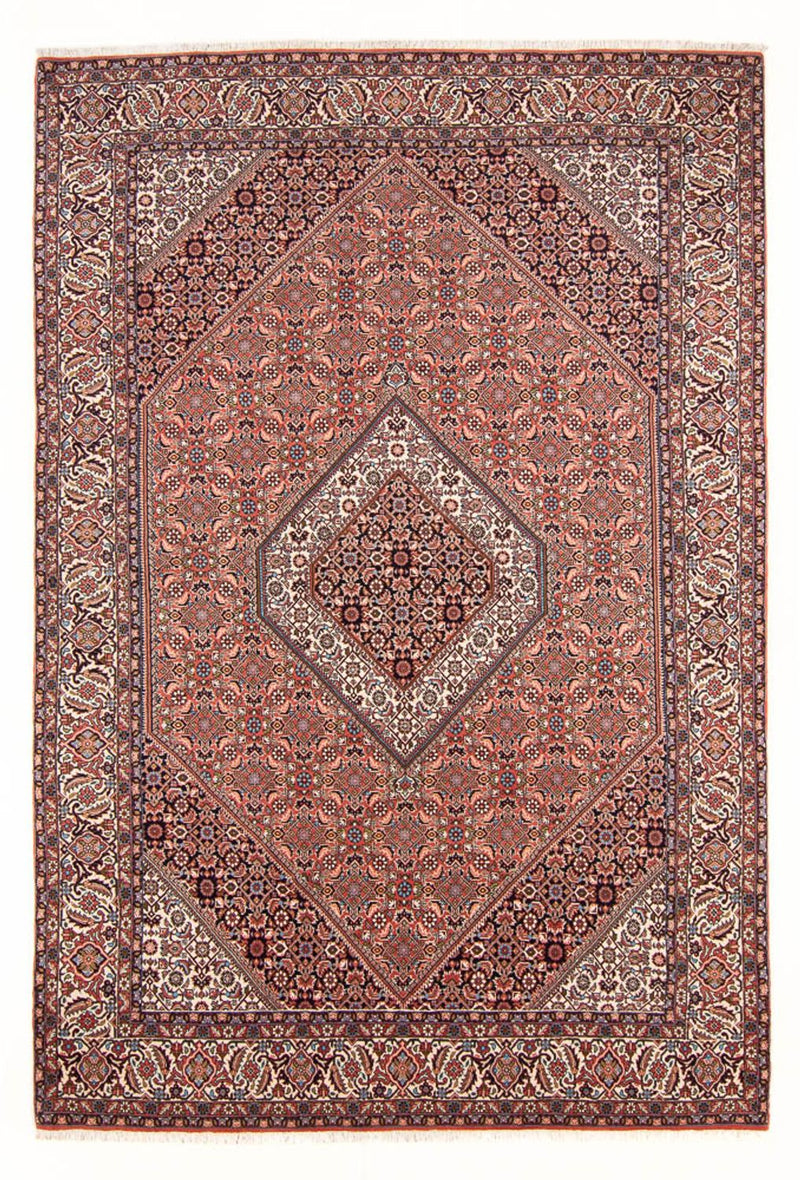 Alfombra persa - Bidjar - 291 x 202 cm - rojo