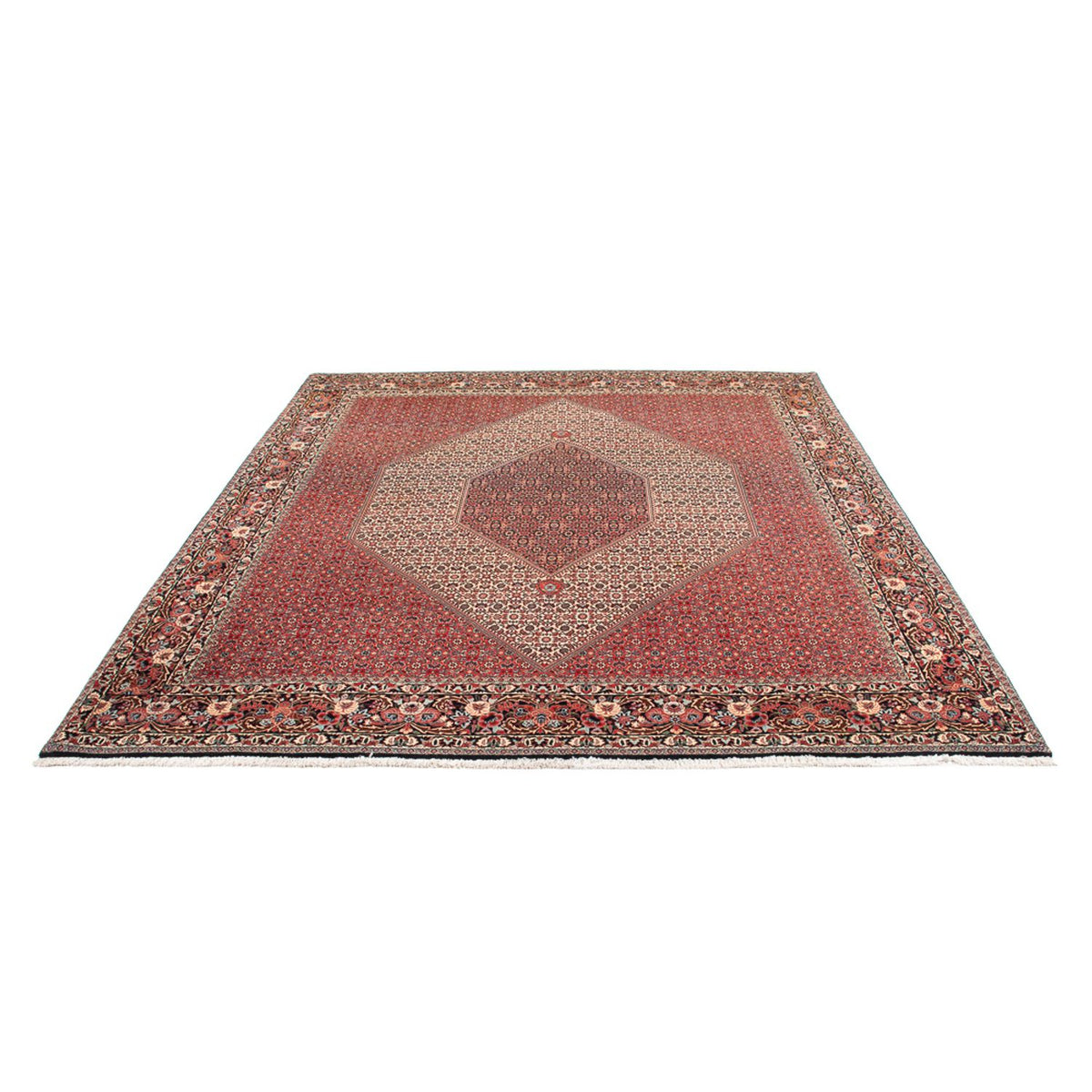 Alfombra persa - Bidjar - 300 x 253 cm - crema