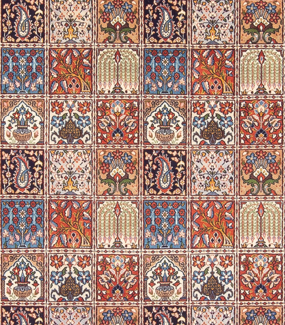 Alfombra persa - Clásica - Real - 344 x 244 cm - multicolor