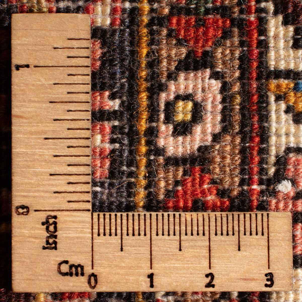 Alfombra persa - Nómada - 100 x 62 cm - multicolor