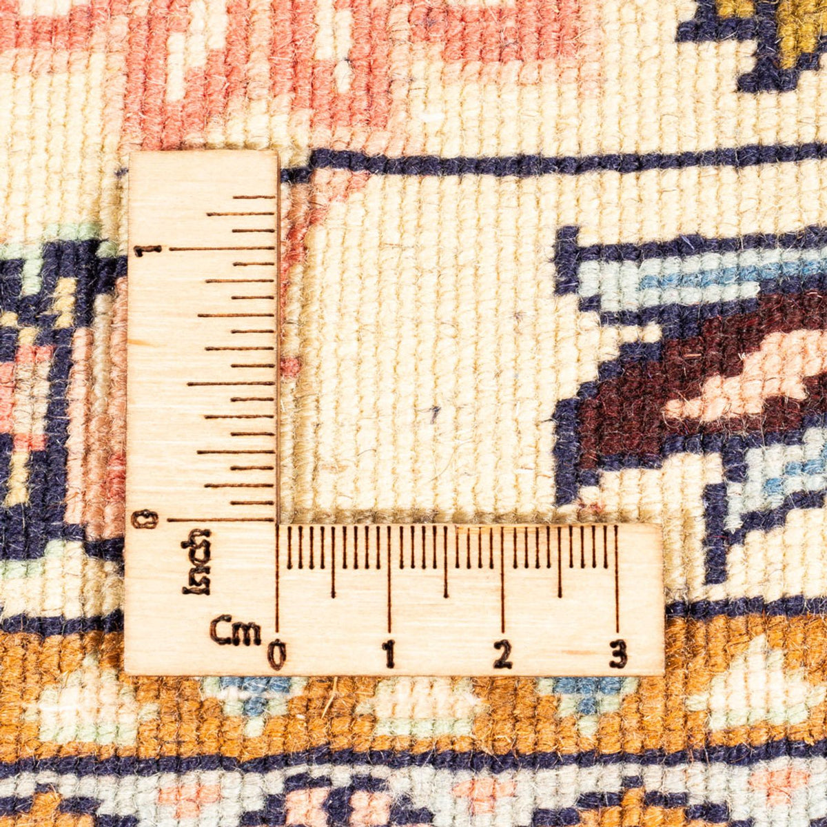 Alfombra persa - Keshan - 165 x 108 cm - caramelo