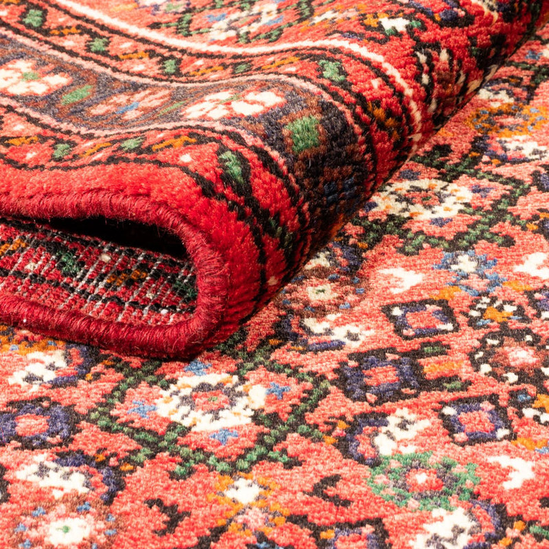 Alfombra persa - Nómada - 158 x 100 cm - rojo oscuro