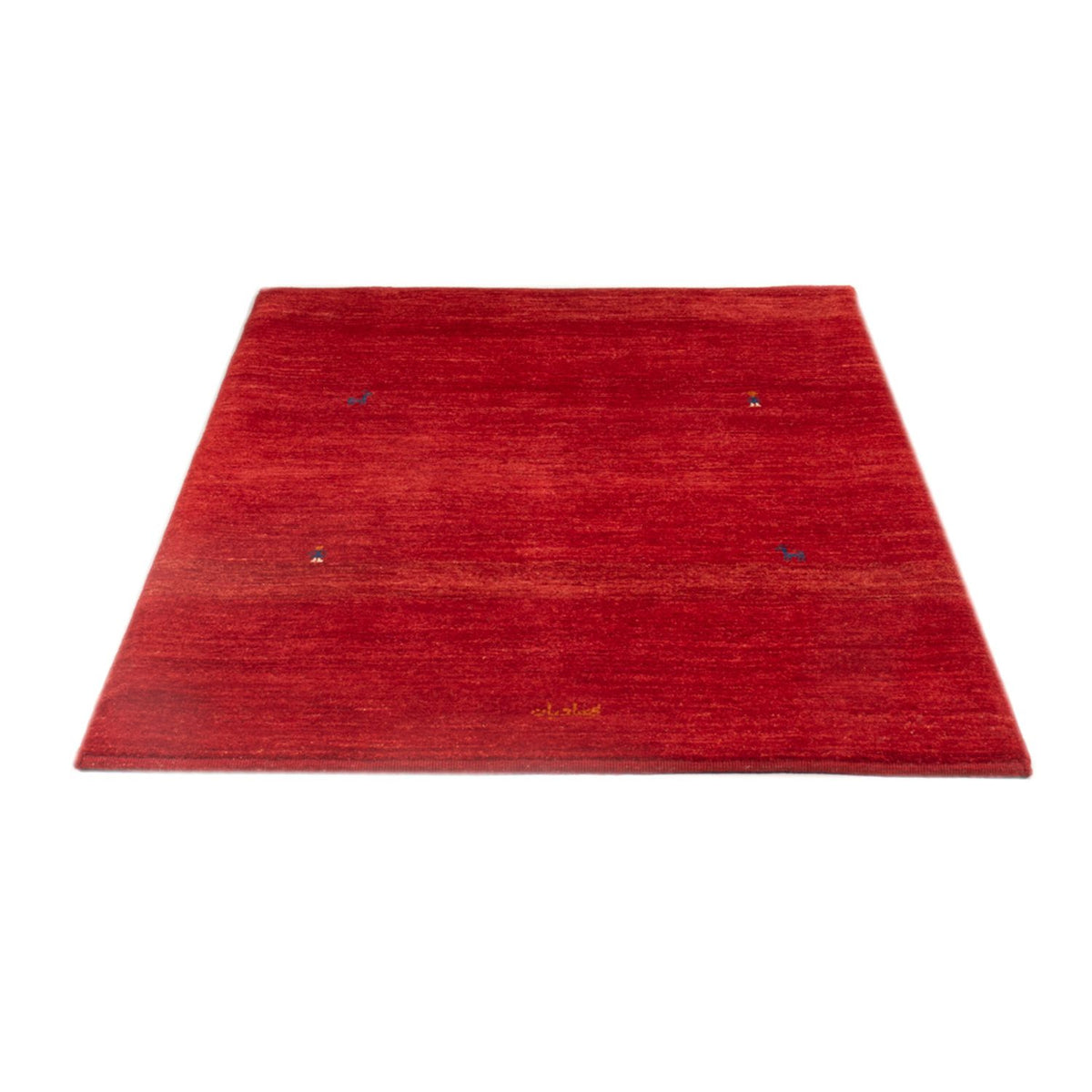 Alfombra Gabbeh - Persa - 150 x 105 cm - rojo