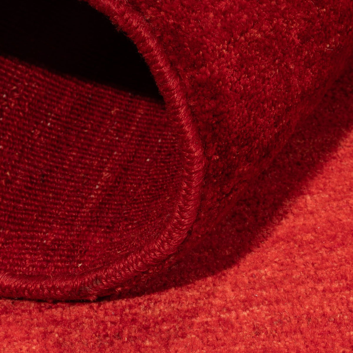 Alfombra Gabbeh - Persa - 150 x 100 cm - rojo