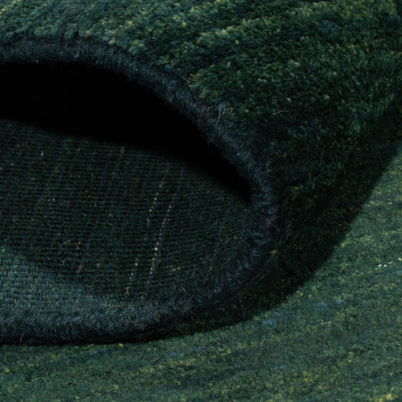 Alfombra Gabbeh - Persa - 157 x 109 cm - verde oscuro