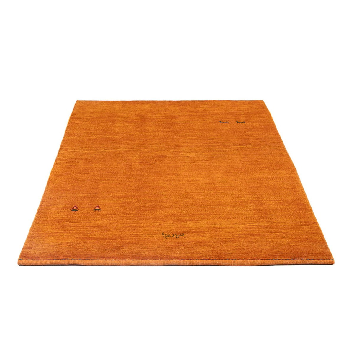 Alfombra Gabbeh - Persa - 167 x 113 cm - naranja